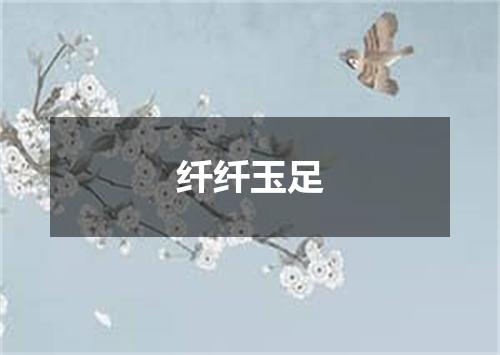 纤纤玉足