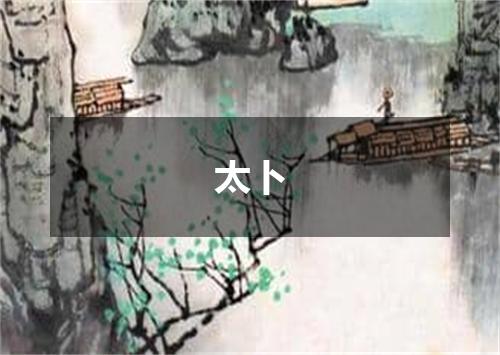 太卜