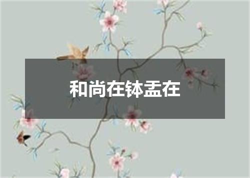 和尚在钵盂在