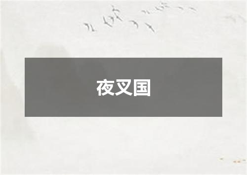 夜叉国