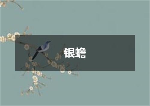银蟾