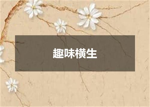 趣味横生