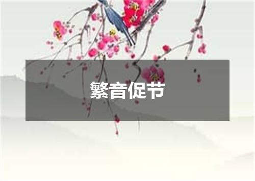繁音促节