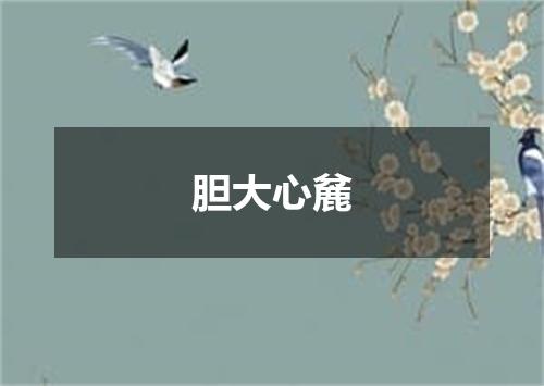 胆大心麄