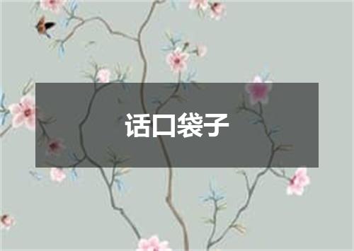 话口袋子