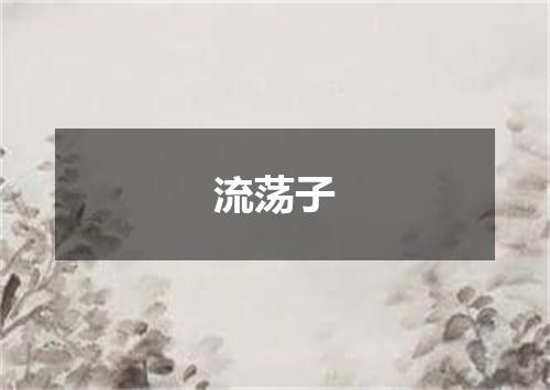 流荡子
