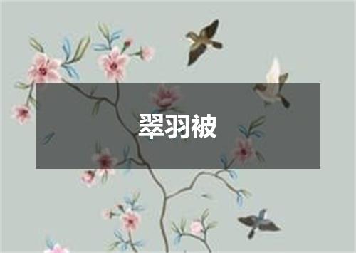 翠羽被