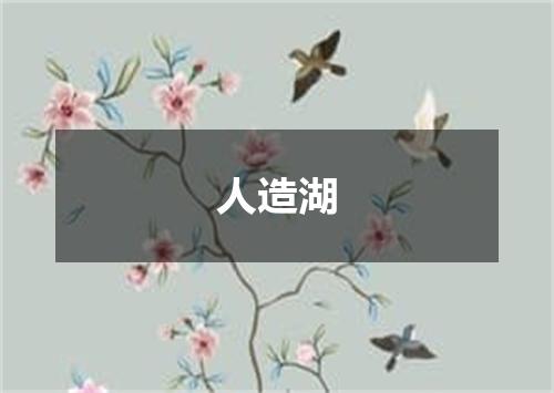 人造湖
