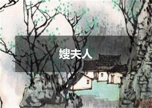 嫂夫人