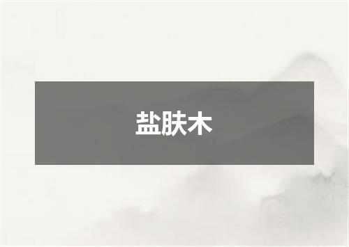盐肤木