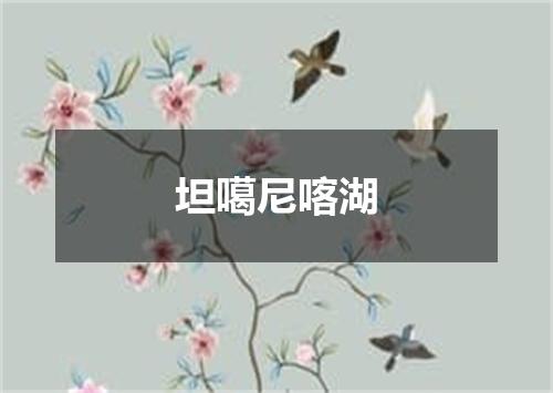 坦噶尼喀湖
