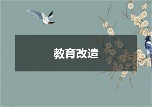 教育改造