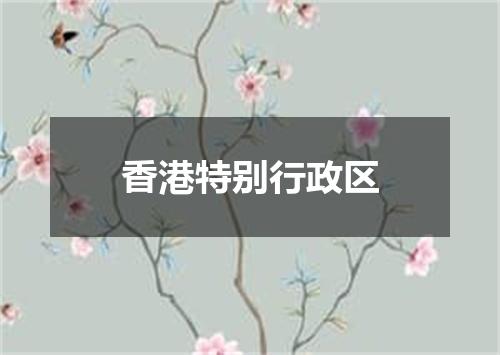 香港特别行政区