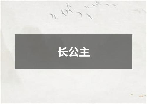 长公主
