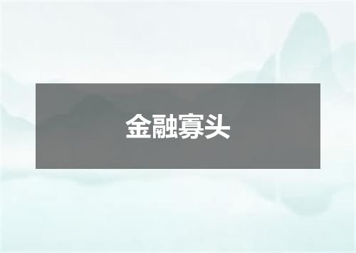 金融寡头