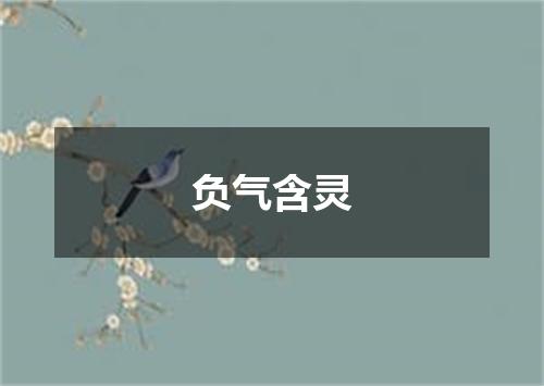 负气含灵