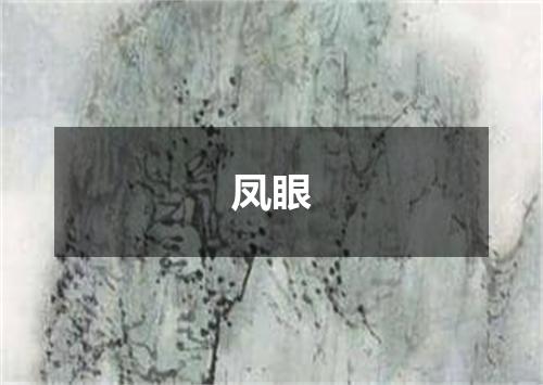 凤眼