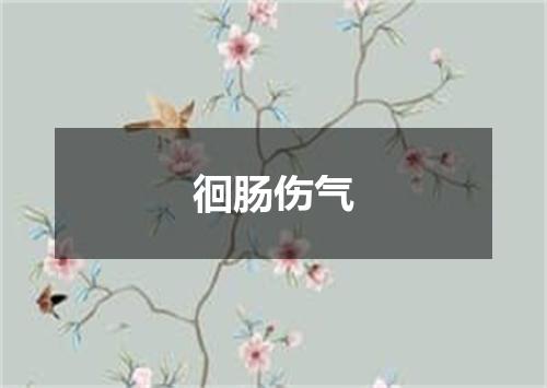 徊肠伤气