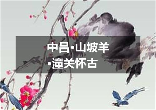 中吕·山坡羊·潼关怀古