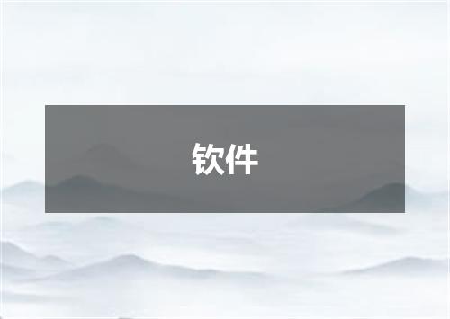 钦件