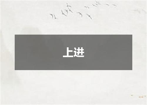 上进