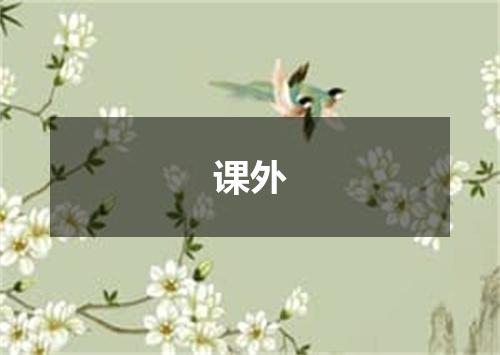 课外