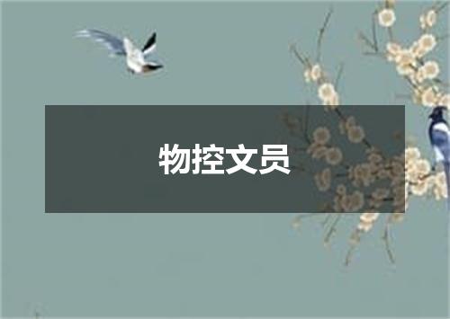物控文员