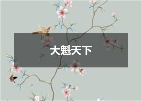大魁天下