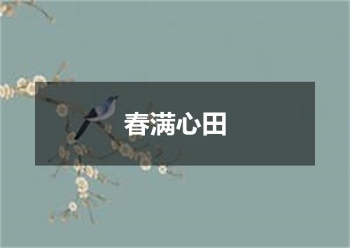 春满心田