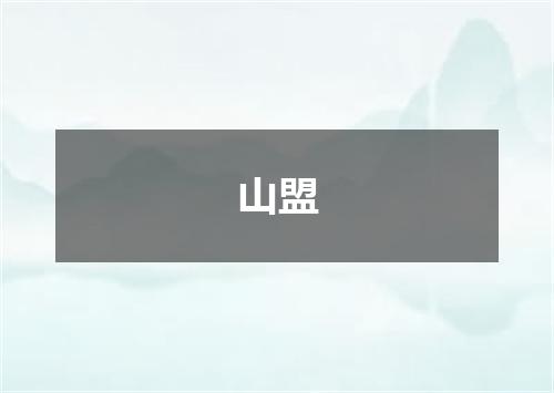 山盟