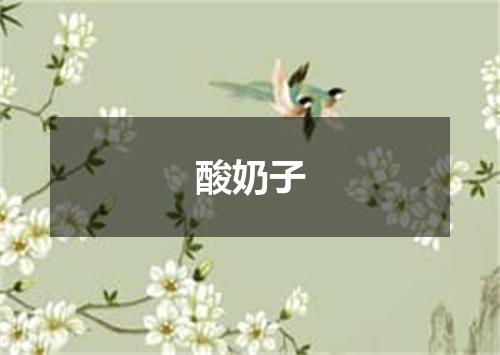 酸奶子