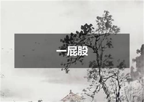 一屁股