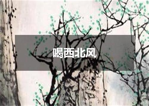 喝西北风