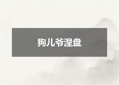 狗儿爷涅盘