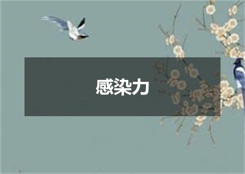 感染力