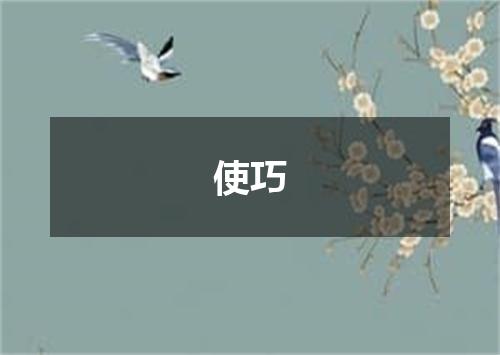 使巧