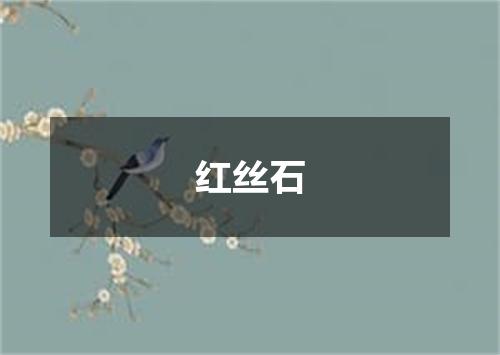 红丝石