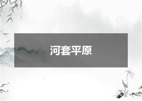 河套平原