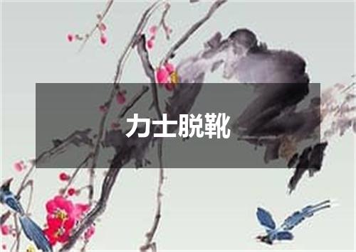 力士脱靴