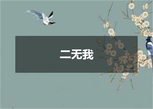 二无我