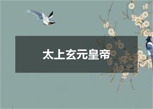 太上玄元皇帝