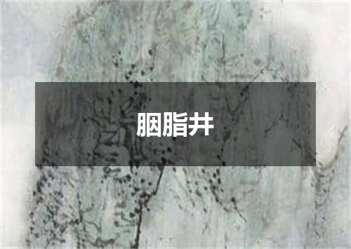 胭脂井