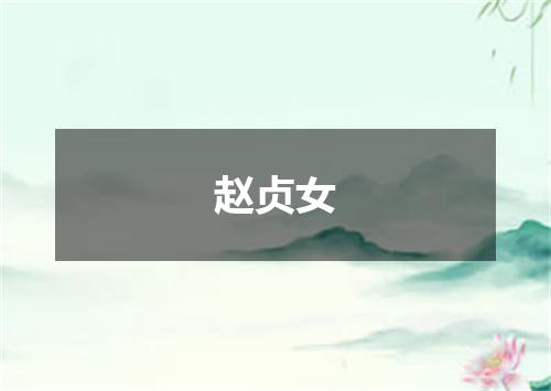 赵贞女