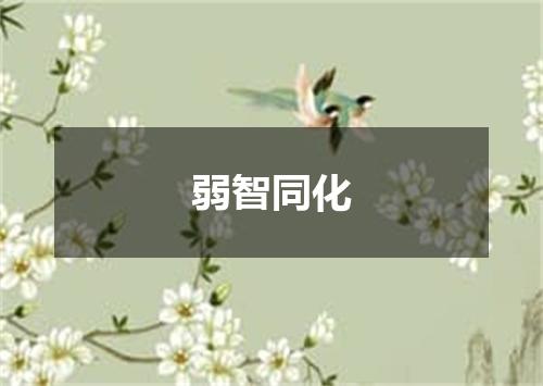 弱智同化
