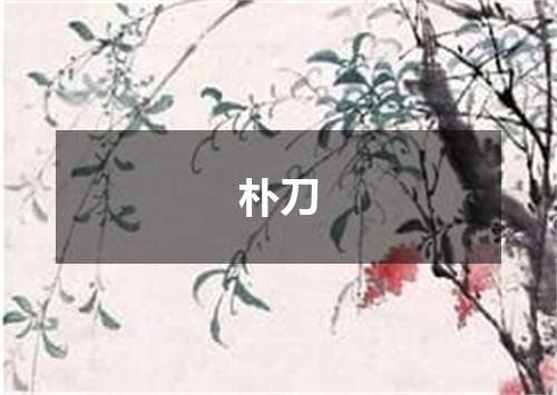 朴刀