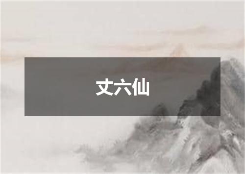 丈六仙