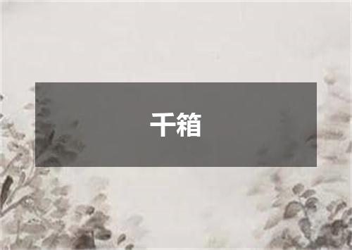 千箱