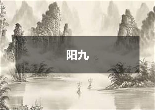 阳九
