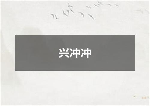兴冲冲