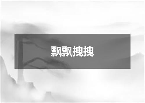 飘飘拽拽